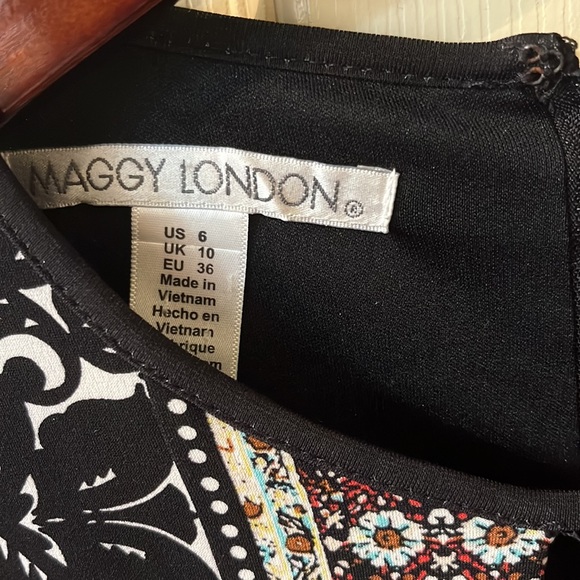 MAGGY LONDON DRESS SIZE 6 - Picture 2 of 4